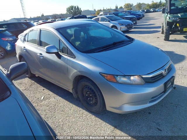 Aukcja sprzedaży 2012 Honda Civic Lx, vin: 2HGFB2F43CH103862, numer aukcji: 20281738