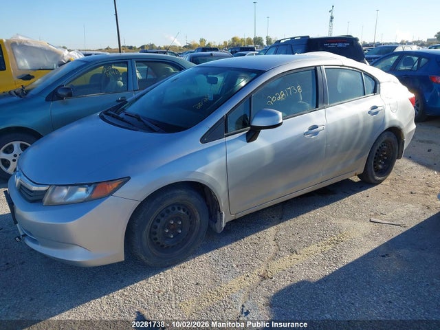 Aukcja sprzedaży 2012 Honda Civic Lx, vin: 2HGFB2F43CH103862, numer aukcji: 20281738