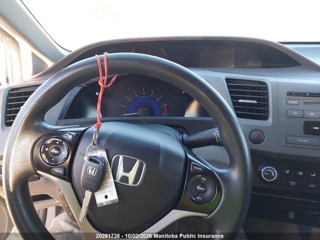 Aukcja sprzedaży 2012 Honda Civic Lx, vin: 2HGFB2F43CH103862, numer aukcji: 20281738