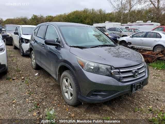 20281757 :رقم المزاد ، 2HKRM4H39EH129625 vin ، 2014 Honda Cr-v Lx مزاد بيع