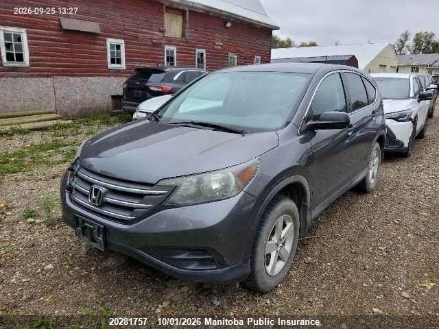 20281757 :رقم المزاد ، 2HKRM4H39EH129625 vin ، 2014 Honda Cr-v Lx مزاد بيع