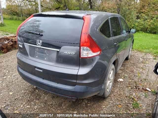 20281757 :رقم المزاد ، 2HKRM4H39EH129625 vin ، 2014 Honda Cr-v Lx مزاد بيع