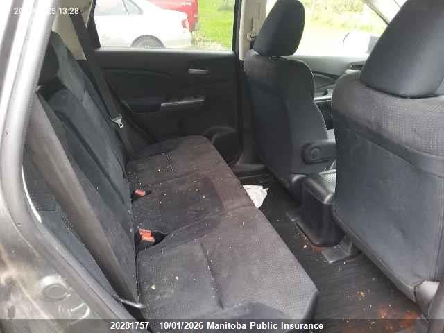 20281757 :رقم المزاد ، 2HKRM4H39EH129625 vin ، 2014 Honda Cr-v Lx مزاد بيع