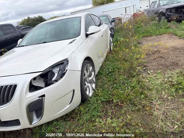 Продажа на аукционе авто 2012 Buick Regal Gs, vin: 2G4GV5GV4C9192446, номер лота: 20281758