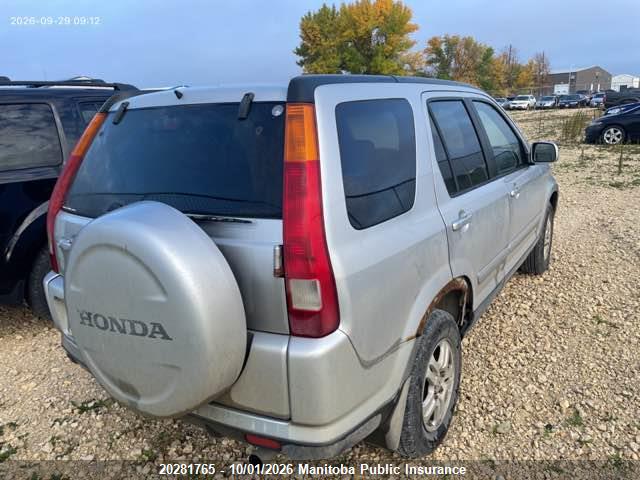 20281765 :رقم المزاد ، JHLRD78933C800062 vin ، 2003 Honda Cr-v Ex مزاد بيع