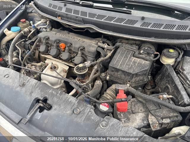 20281768 :رقم المزاد ، 2HGFA16806H023343 vin ، 2006 Honda Civic Ex مزاد بيع