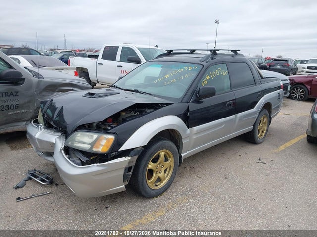 2003 Subaru Baja მანქანა იყიდება აუქციონზე, vin: 4S4BT61C736100380, აუქციონის ნომერი: 20281782