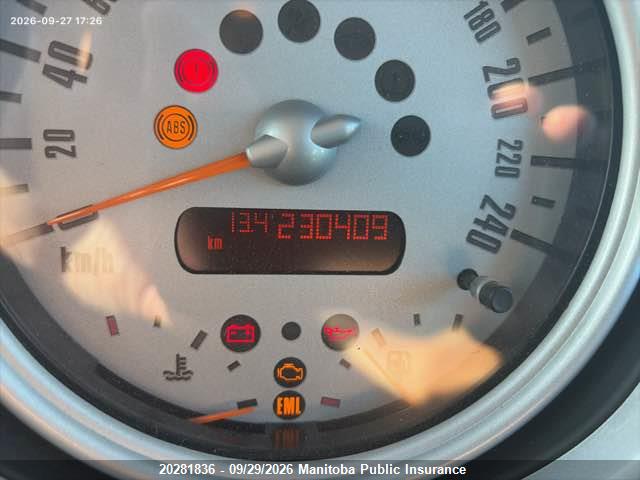 2003 Mini Cooper მანქანა იყიდება აუქციონზე, vin: WMWRC33473TC43614, აუქციონის ნომერი: 20281836