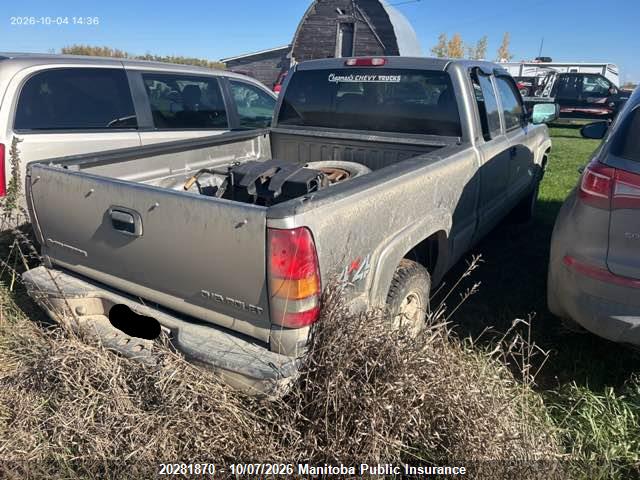 Aukcja sprzedaży 2000 Chevrolet Silverado 1500 Ext Cab, vin: 1GCEK19T1YZ290579, numer aukcji: 20281870
