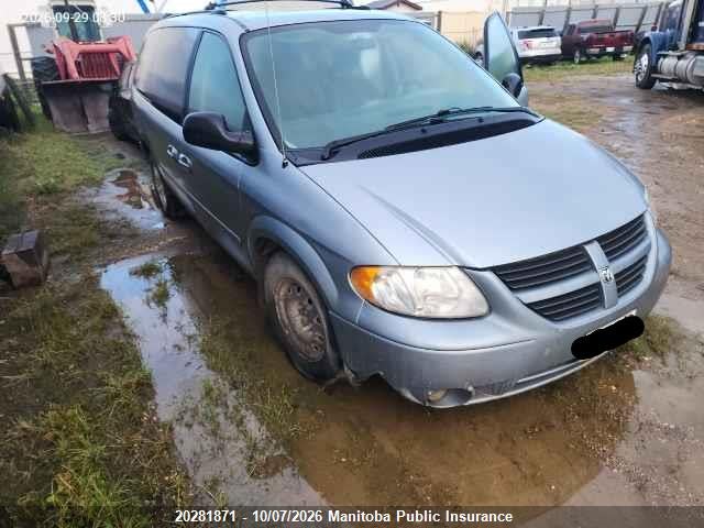 2006 Dodge Grand Caravan Sxt მანქანა იყიდება აუქციონზე, vin: 2D4GP44L06R677976, აუქციონის ნომერი: 20281871