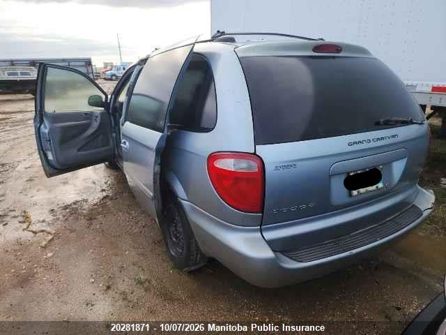 2006 Dodge Grand Caravan Sxt მანქანა იყიდება აუქციონზე, vin: 2D4GP44L06R677976, აუქციონის ნომერი: 20281871