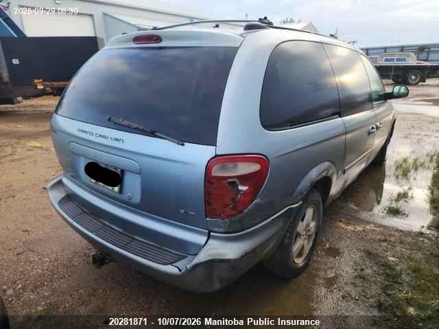 2006 Dodge Grand Caravan Sxt მანქანა იყიდება აუქციონზე, vin: 2D4GP44L06R677976, აუქციონის ნომერი: 20281871