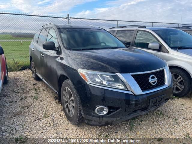 20281874 :رقم المزاد ، 5N1AR2MM7EC631462 vin ، 2014 Nissan Pathfinder Sv مزاد بيع