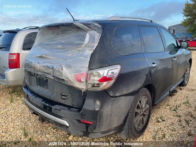 20281874 :رقم المزاد ، 5N1AR2MM7EC631462 vin ، 2014 Nissan Pathfinder Sv مزاد بيع