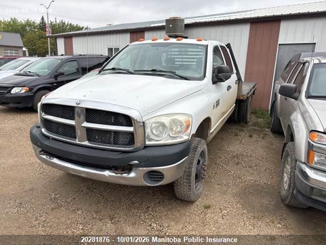 Продажа на аукционе авто 2007 Dodge Ram 3500 St Quad Cab, vin: 3D6WG48A57G755543, номер лота: 20281876
