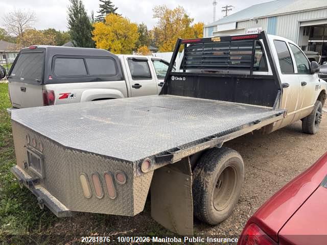 Продажа на аукционе авто 2007 Dodge Ram 3500 St Quad Cab, vin: 3D6WG48A57G755543, номер лота: 20281876