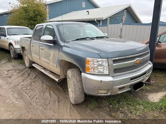 2012 Chevrolet Silverado 1500 Lt Crew Cab მანქანა იყიდება აუქციონზე, vin: 3GCPKSE72CG287707, აუქციონის ნომერი: 20281889