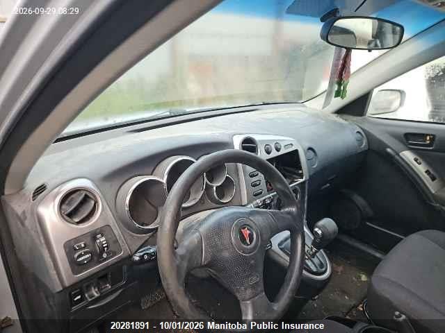 20281891 :رقم المزاد ، 5Y2SL63885Z420516 vin ، 2005 Pontiac Vibe مزاد بيع