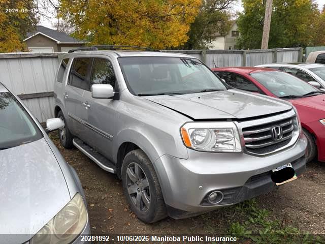 Aukcja sprzedaży 2012 Honda Pilot Touring, vin: 5FNYF4H97CB042439, numer aukcji: 20281892