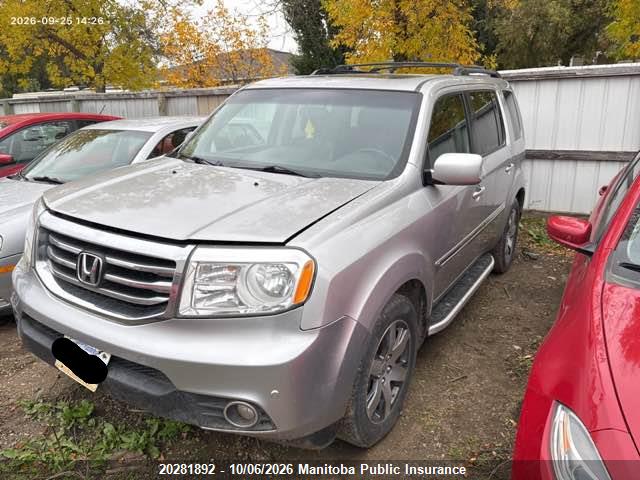 2012 Honda Pilot Touring მანქანა იყიდება აუქციონზე, vin: 5FNYF4H97CB042439, აუქციონის ნომერი: 20281892