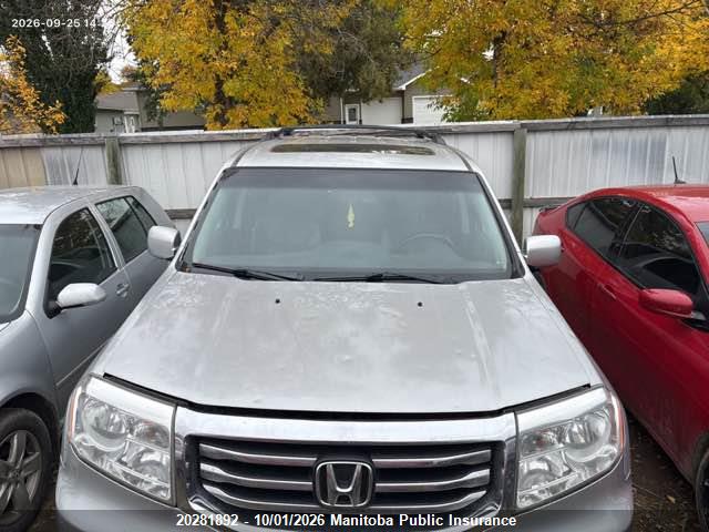 2012 Honda Pilot Touring მანქანა იყიდება აუქციონზე, vin: 5FNYF4H97CB042439, აუქციონის ნომერი: 20281892
