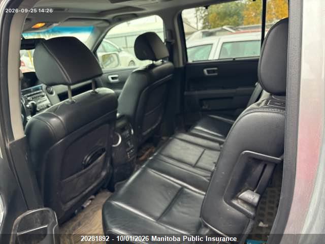 2012 Honda Pilot Touring მანქანა იყიდება აუქციონზე, vin: 5FNYF4H97CB042439, აუქციონის ნომერი: 20281892