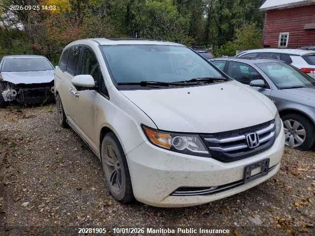 Aukcja sprzedaży 2015 Honda Odyssey Ex-l Ex-l, vin: 5FNRL5H66FB508326, numer aukcji: 20281905