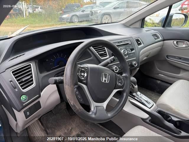 2014 Honda Civic Lx მანქანა იყიდება აუქციონზე, vin: 2HGFB2F40EH022112, აუქციონის ნომერი: 20281907