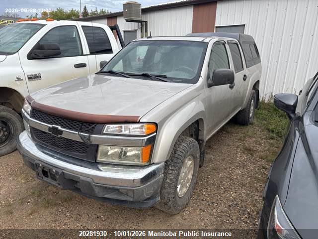 20281930 :رقم المزاد ، 1GCDT13E188118349 vin ، 2008 Chevrolet Colorado Lt Crew Cab مزاد بيع