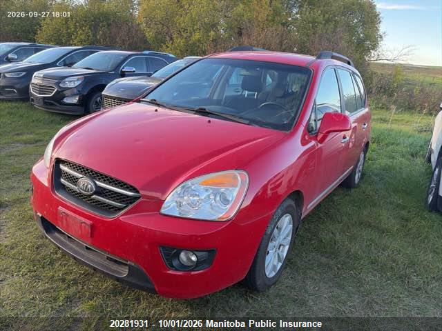 Aukcja sprzedaży 2010 Kia Rondo Ex, vin: KNAHH8C86A7296837, numer aukcji: 20281931