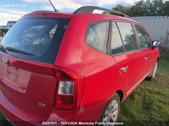 Aukcja sprzedaży 2010 Kia Rondo Ex, vin: KNAHH8C86A7296837, numer aukcji: 20281931