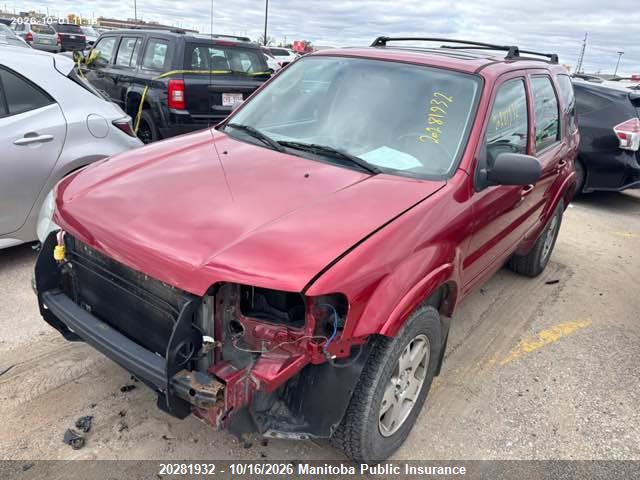 20281932 :رقم المزاد ، 1FMYU94105KD83783 vin ، 2005 Ford Escape Xlt V6 مزاد بيع