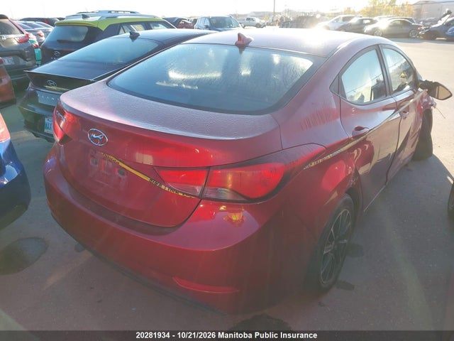 Hyundai ELANTRA GL 2015 5NPDH4AE5FH550947 Image 4
