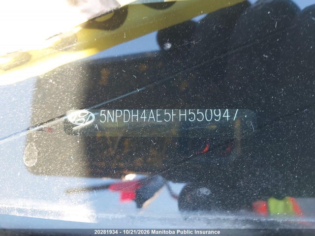 Hyundai ELANTRA GL 2015 5NPDH4AE5FH550947 Image 8