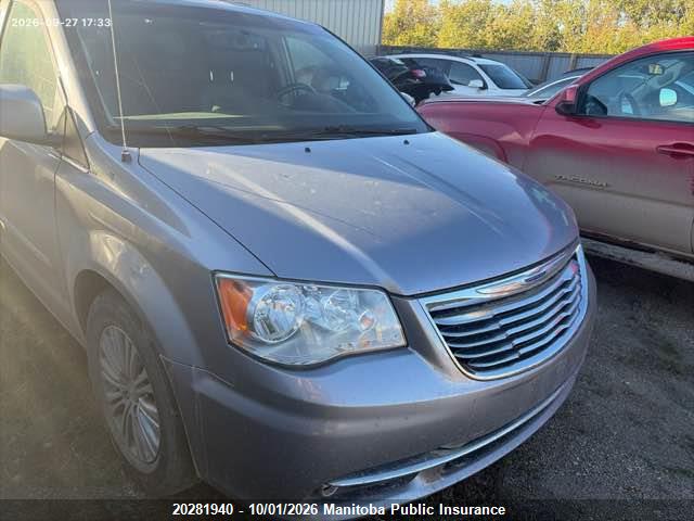 Продажа на аукционе авто 2016 Chrysler Town & Country Touring, vin: 2C4RC1CG2GR285703, номер лота: 20281940
