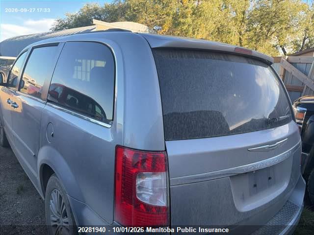 Продажа на аукционе авто 2016 Chrysler Town & Country Touring, vin: 2C4RC1CG2GR285703, номер лота: 20281940