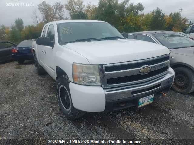 Auction sale of the 2009 Chevrolet Silverado 1500 Lt Ext Cab, vin: 1GCEK19009Z249514, lot number: 20281945