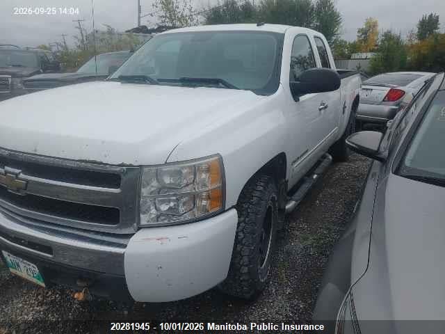 Aukcja sprzedaży 2009 Chevrolet Silverado 1500 Lt Ext Cab, vin: 1GCEK19009Z249514, numer aukcji: 20281945