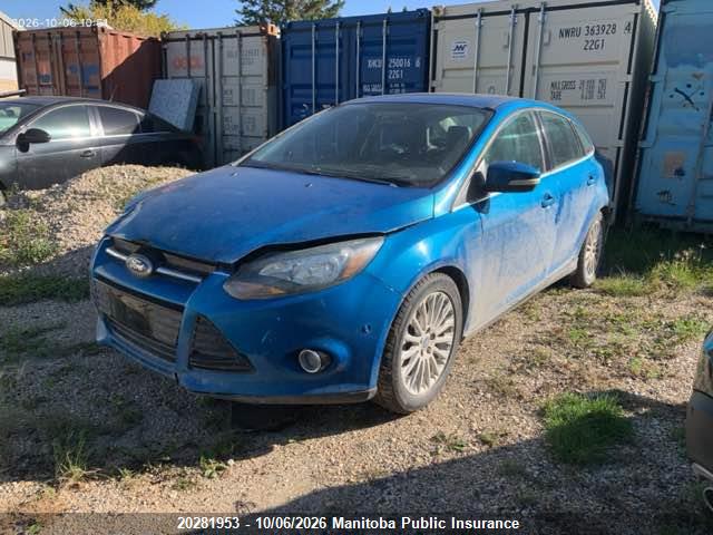 Продажа на аукционе авто 2012 Ford Focus Titanium, vin: 1FAHP3J20CL164681, номер лота: 20281953