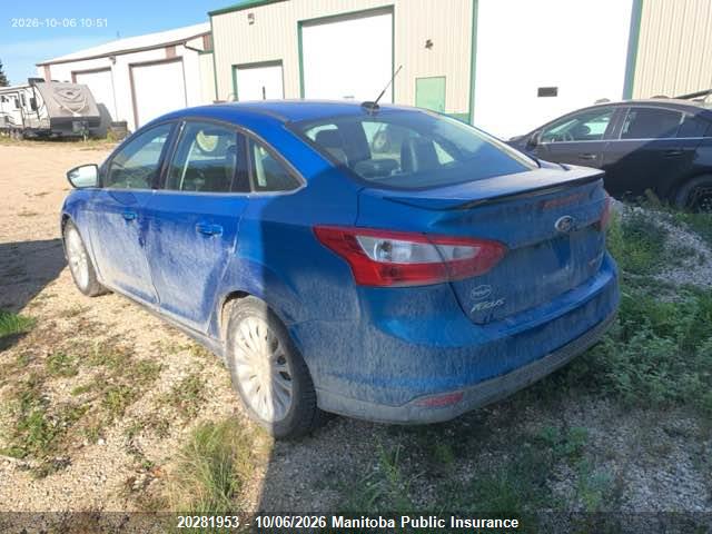 Продажа на аукционе авто 2012 Ford Focus Titanium, vin: 1FAHP3J20CL164681, номер лота: 20281953