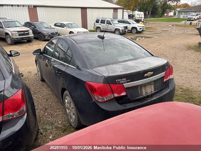 Продажа на аукционе авто 2015 Chevrolet Cruze Lt Turbo, vin: 1G1PC5SB6F7166615, номер лота: 20281955