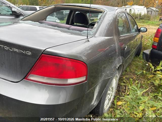 Aukcja sprzedaży 2004 Chrysler Sebring Touring, vin: 1C3EL56R04N260718, numer aukcji: 20281957