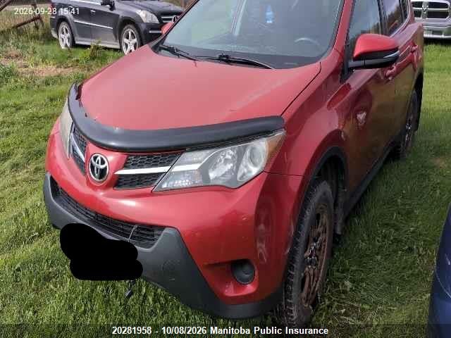 2T3ZFREV7EW073660 Toyota RAV4 LE