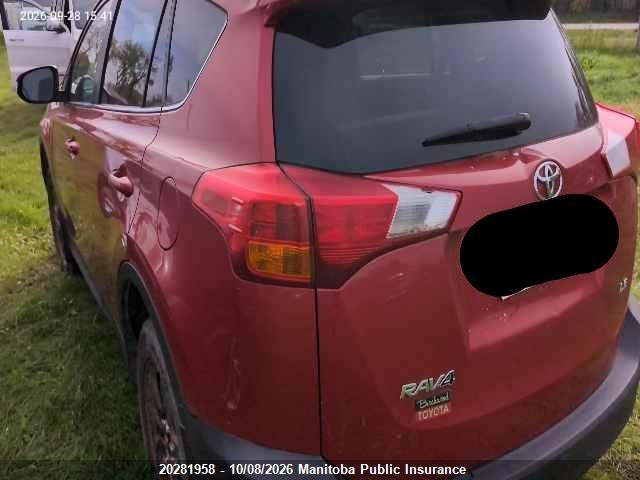 2T3ZFREV7EW073660 Toyota RAV4 LE