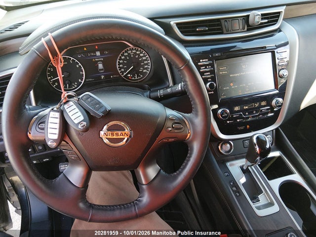 20281959 :رقم المزاد ، 5N1AZ2DS2LN146159 vin ، 2020 Nissan Murano Platinum مزاد بيع