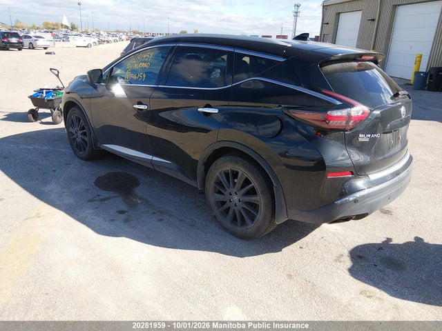 20281959 :رقم المزاد ، 5N1AZ2DS2LN146159 vin ، 2020 Nissan Murano Platinum مزاد بيع