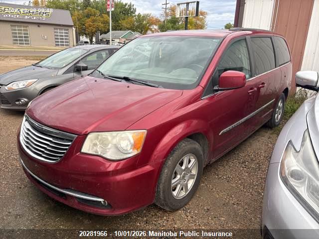 Aukcja sprzedaży 2012 Chrysler Town & Country Touring, vin: 2C4RC1BG8CR336777, numer aukcji: 20281966