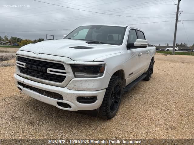 Aukcja sprzedaży 2022 Dodge Ram 1500 Sport Crew Cab, vin: 1C6SRFVT2NN166266, numer aukcji: 20281972