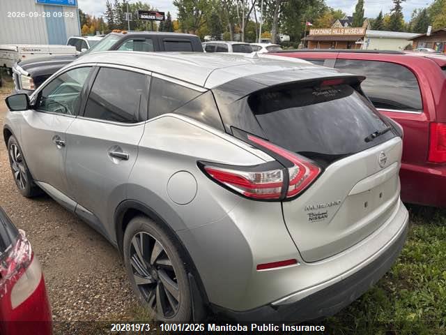 Nissan Murano Platinum 2015 5N1AZ2MH7FN239980 Image 3