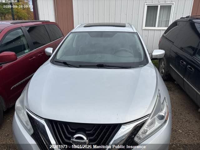 Nissan Murano Platinum 2015 5N1AZ2MH7FN239980 Image 6